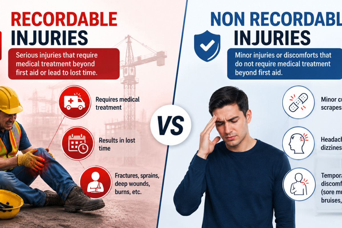 Recordable & Non-Recordable injuries