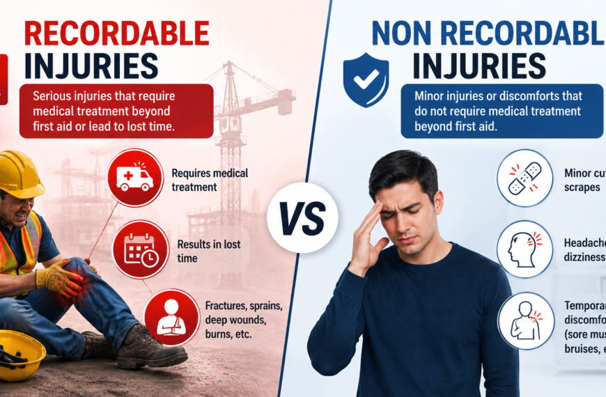 Recordable & Non-Recordable injuries