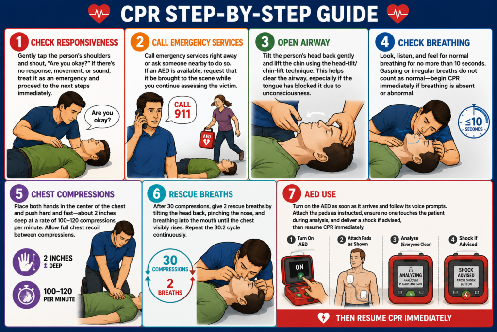 CPR Step-by-Step Guide