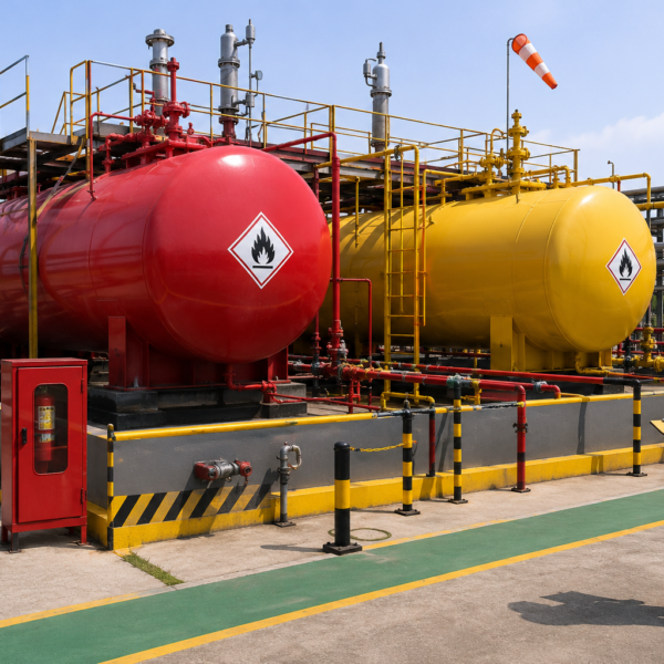 Flammable and combustible material