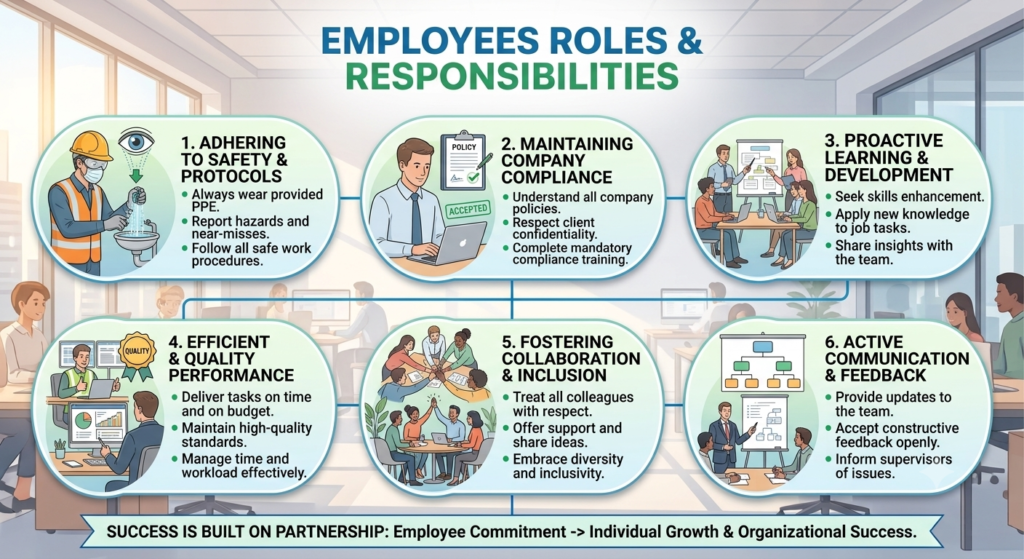 employees Roles & Responsibilities