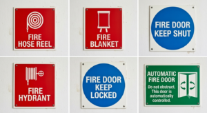 Fire Hose Reel Sign
Fire Blanket Sign
Fire Hydrant Sign
Fire Door – Keep Shut Sign
Fire Door – Keep Locked Sign
Automatic Fire Door Sign